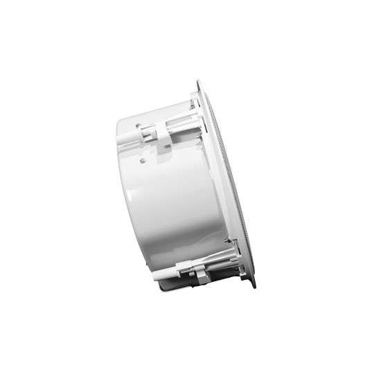 JBL Control 47LP - White - Two-Way 6.5” Coaxial Low-Profile Ceiling Loudspeaker - Left
