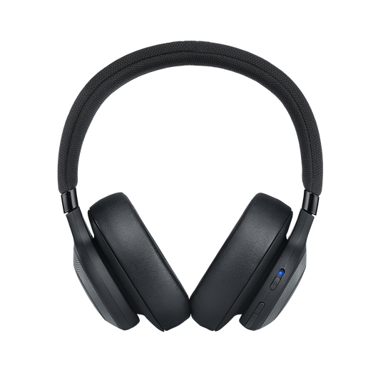 JBL E65BTNC - Black Matte - Wireless over-ear noise-cancelling headphones - Front