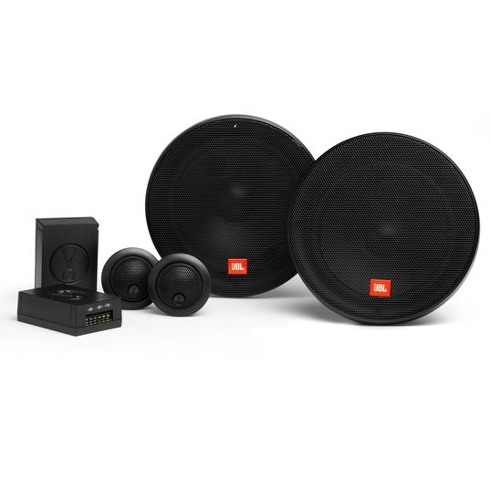 JBL Stage2 604C - Black - 6-1/2" (160mm) Two Way Component Speaker System - Hero