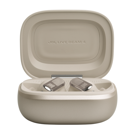 JBL Live Beam 4 - Champagne - True wireless Noise Cancelling earbuds - Left