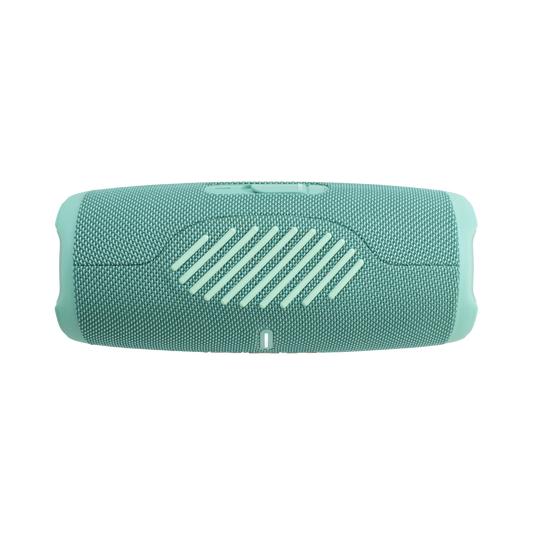 JBL Charge 5 - Teal - Portable Waterproof Speaker with Powerbank - Bottom