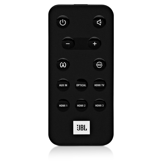 JBL Cinema SB400 - Black - 120-watt, wireless Cinema soundbar and subwoofer - Detailshot 1