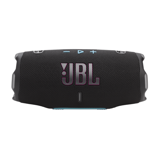 JBL Charge 6 - Black and Orange - Portable waterproof and drop-proof Bluetooth speaker - Front