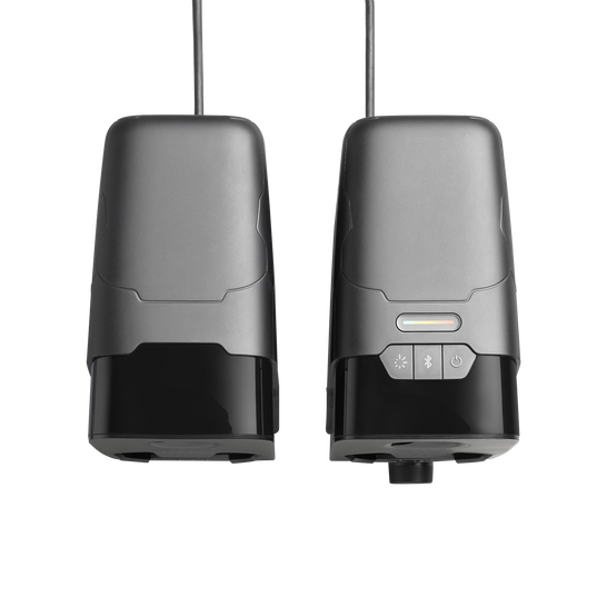JBL Quantum Duo - Black Matte - PC Gaming Speakers - Top