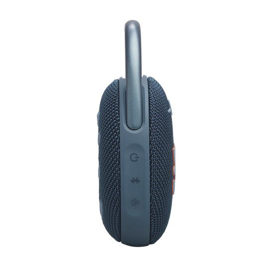 JBL Clip 5 - Blue - Ultra-portable waterproof speaker - Left