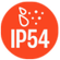 IP54 water- and dust-resistant design