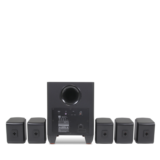 JBL Cinema 510 - Black - 5.1 speaker system - Back