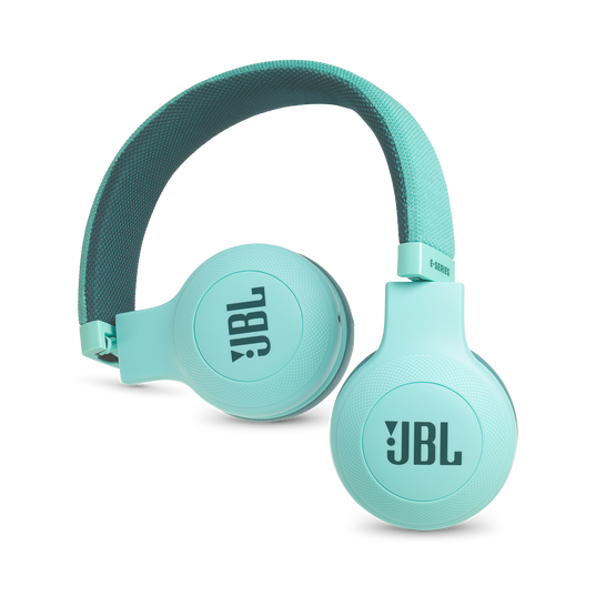 E35 - Teal - On-ear headphones - Detailshot 1