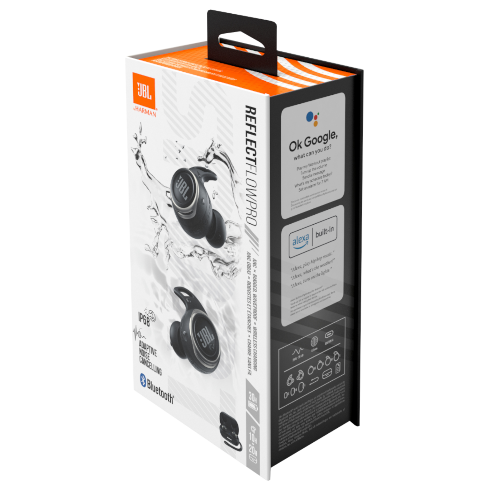JBL Reflect Flow Pro | Waterproof true wireless Noise Cancelling active  sport earbuds