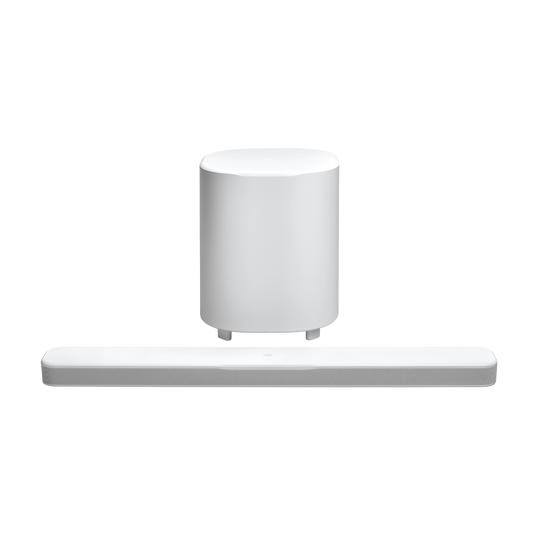 JBL Bar 500MK2 - White - 5.1 channel&nbsp;soundbar system with Dolby Atmos&reg;&nbsp;and DTS Virtual:X&reg; - Detailshot 1