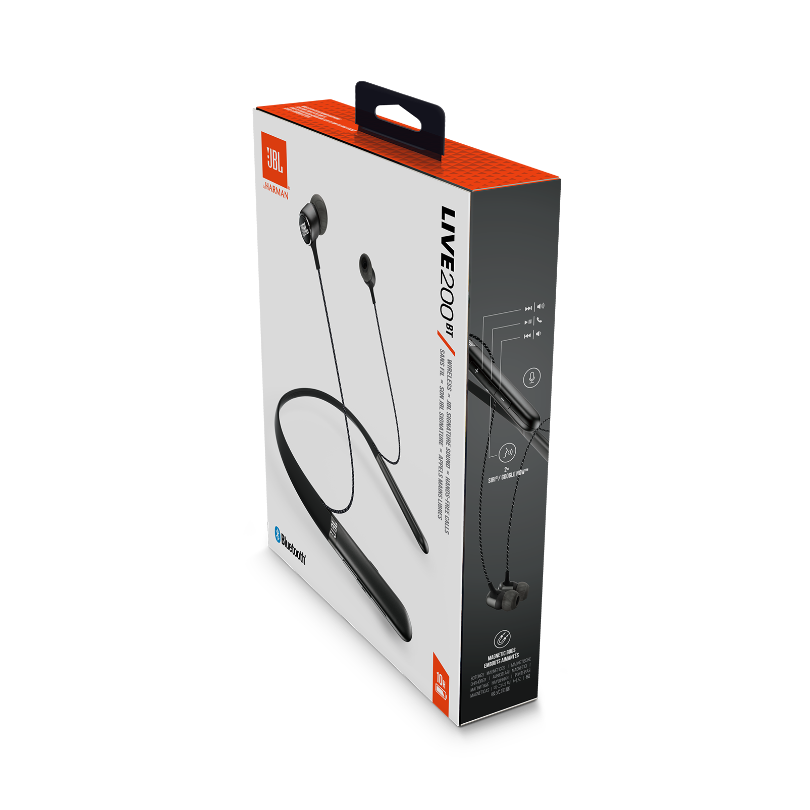 JBL Live 200BT | Headphone neckband in 
