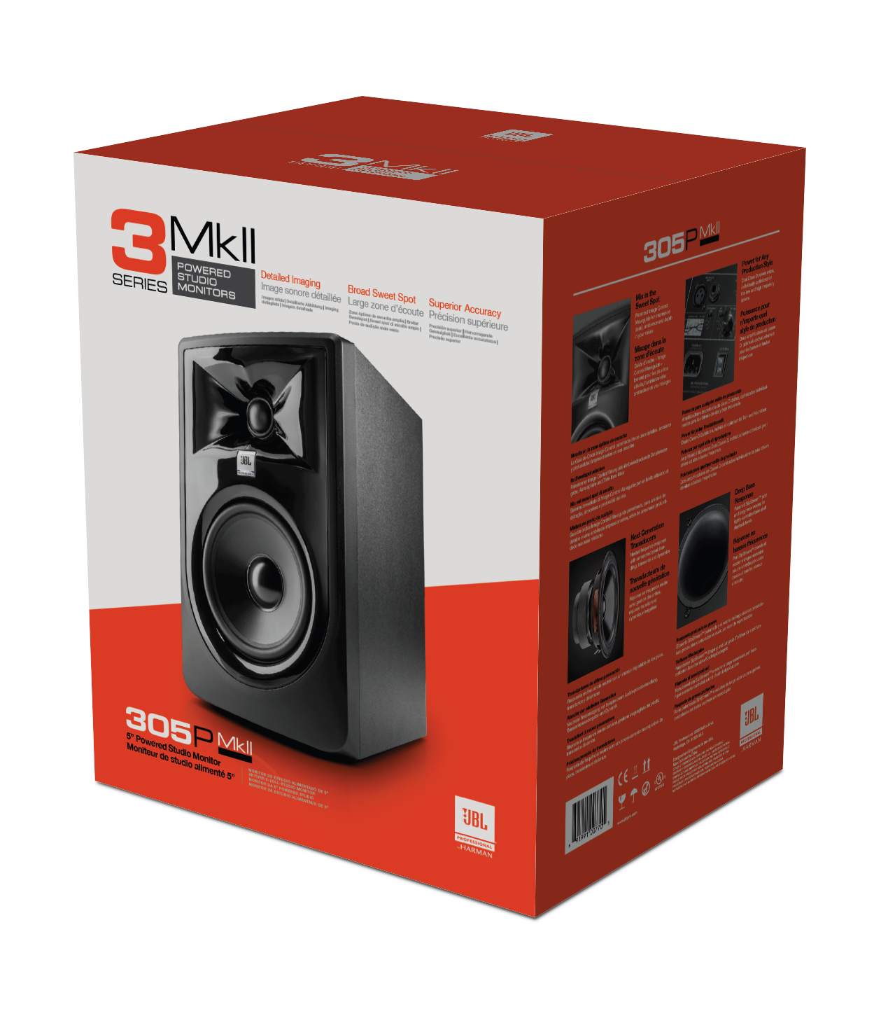 JBL 305P MkII | Speaker Monitor Studio 