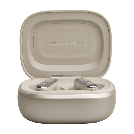 JBL Live Flex 4 - Champagne - True wireless Noise Cancelling earbuds - Left