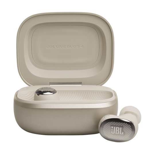 JBL Live Buds 4 - Champagne - True wireless Noise Cancelling earbuds - Bottom