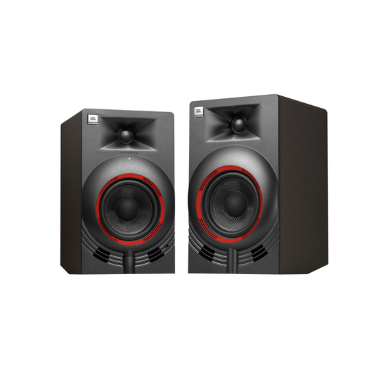 NANO K4 - Black - 4" (10.16 cm) Full-range Powered Monitor Pair - Hero