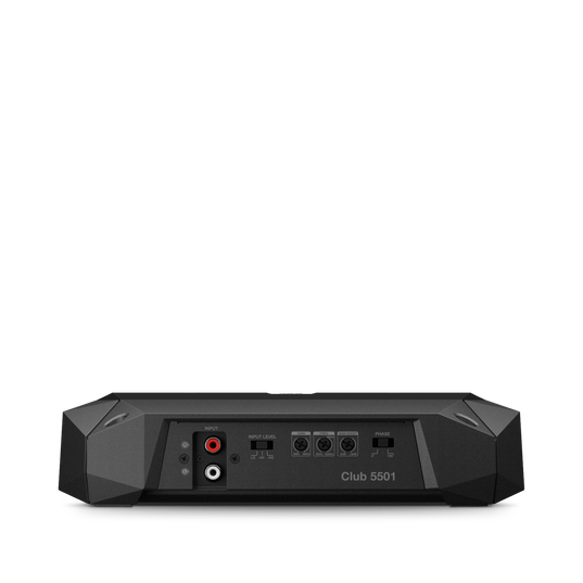 Club 5501 - Black - high-performance mono car amplifier - Back