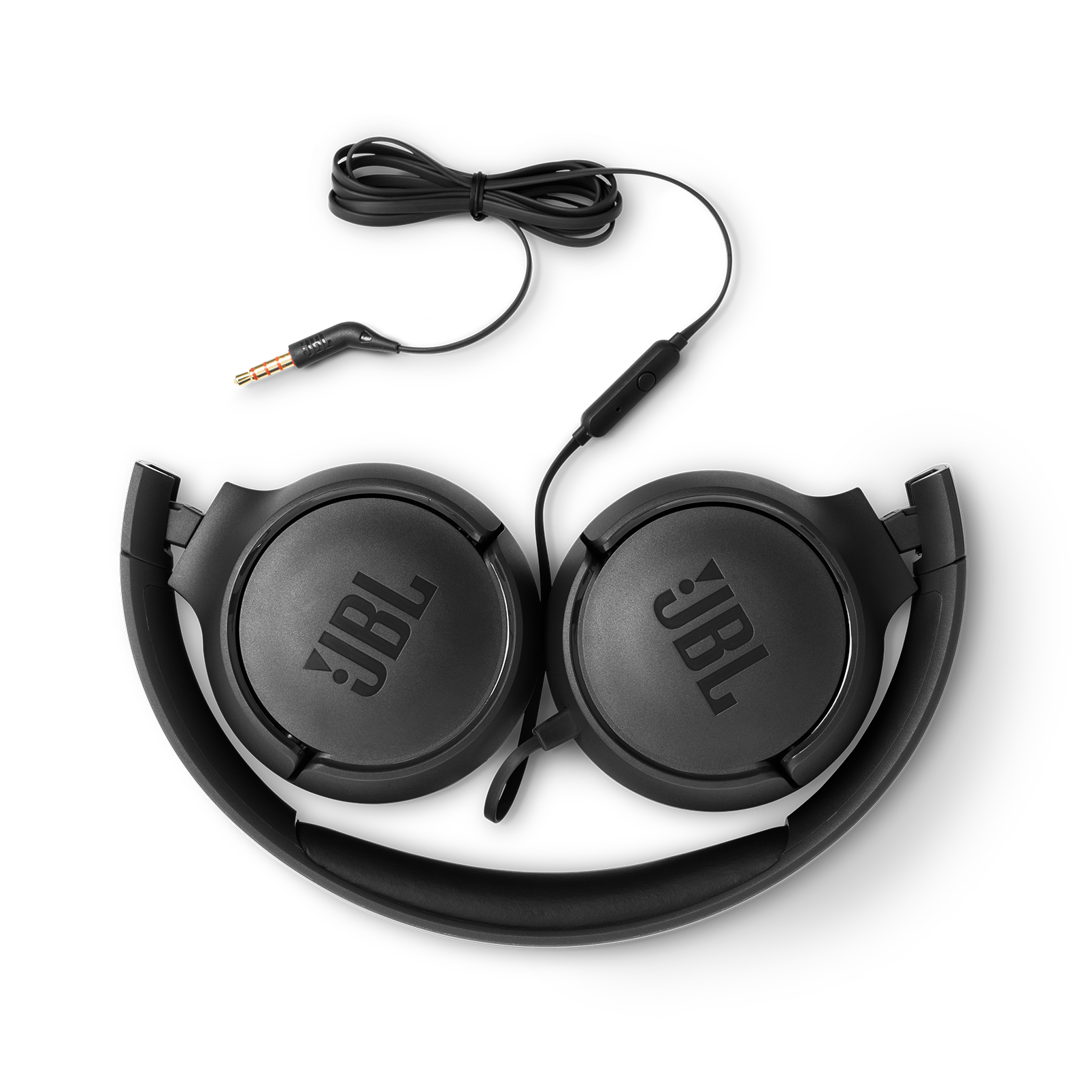 JBL Tune 500 On-Ear Wired Headphones-schwarz 