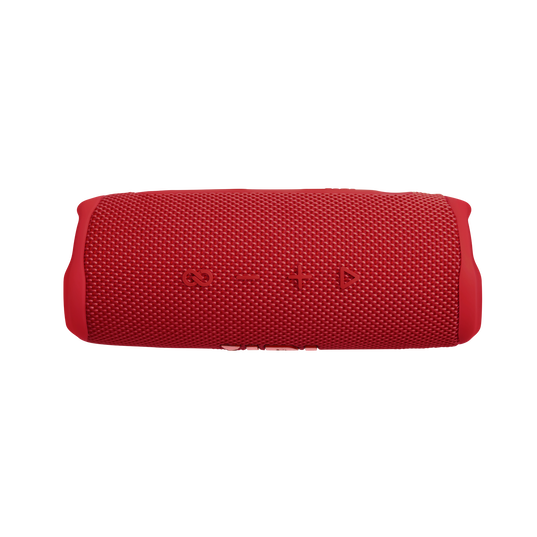 JBL Flip 6 - Red - Portable Waterproof Speaker - Top