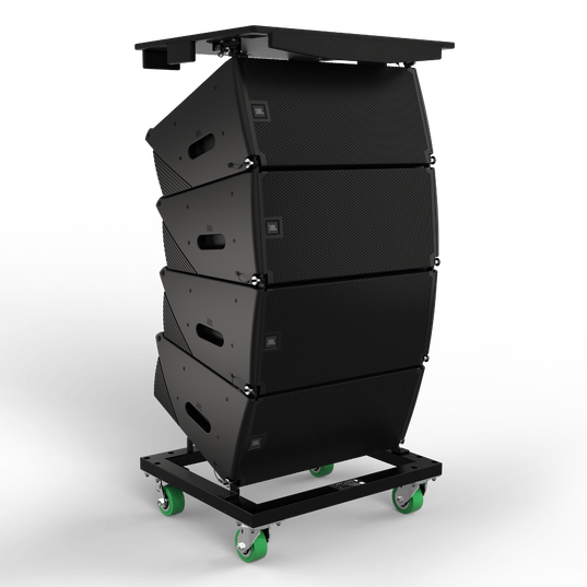 JBL SRX910LA Vertical Transporter - Black - Vertical Transporter for Four (4) SRX910LA - Detailshot 1