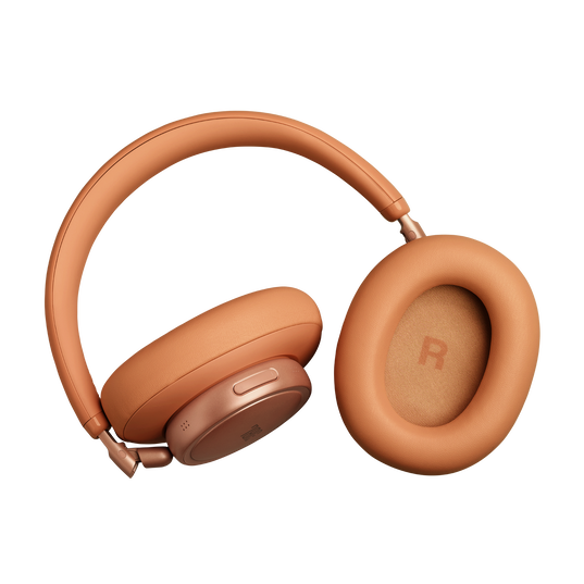 JBL Live 780NC - Orange - Wireless over-ear Noise Cancelling headphones - Detailshot 2