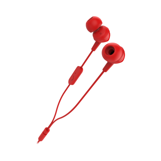 C150SI - Red - JBL C150SI In Ear Headphones - Detailshot 2