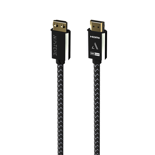 Austere VII Series 8K HDMI Cable 1.5m - Black - Austere VII series 8K HDMI 1.5m cable - Hero