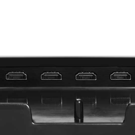 JBL Cinema SB400 - Black - 120-watt, wireless Cinema soundbar and subwoofer - Detailshot 2