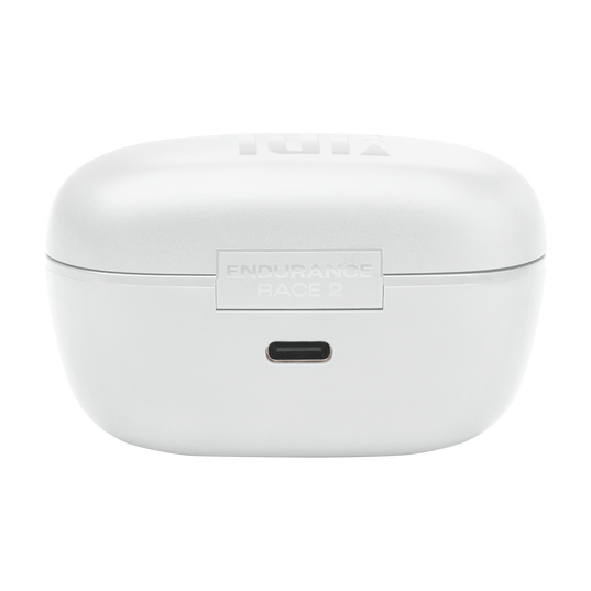 JBL Endurance Race 2 - White - Waterproof sports true wireless earbuds - Top