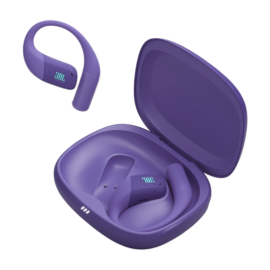 JBL Endurance Zone - Purple - True Wireless open-ear sport headphones - Detailshot 2
