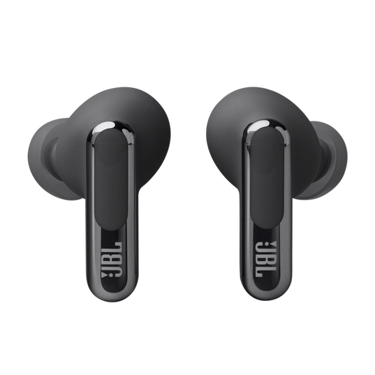 JBL Live Beam 3 - Black - True wireless noise-cancelling closed-stick earbuds - Back
