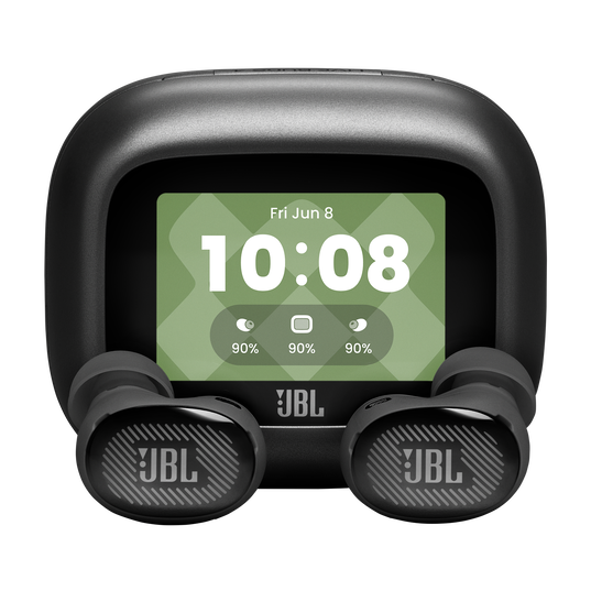 JBL Live Buds 4 - Black - True wireless Noise Cancelling earbuds - Hero