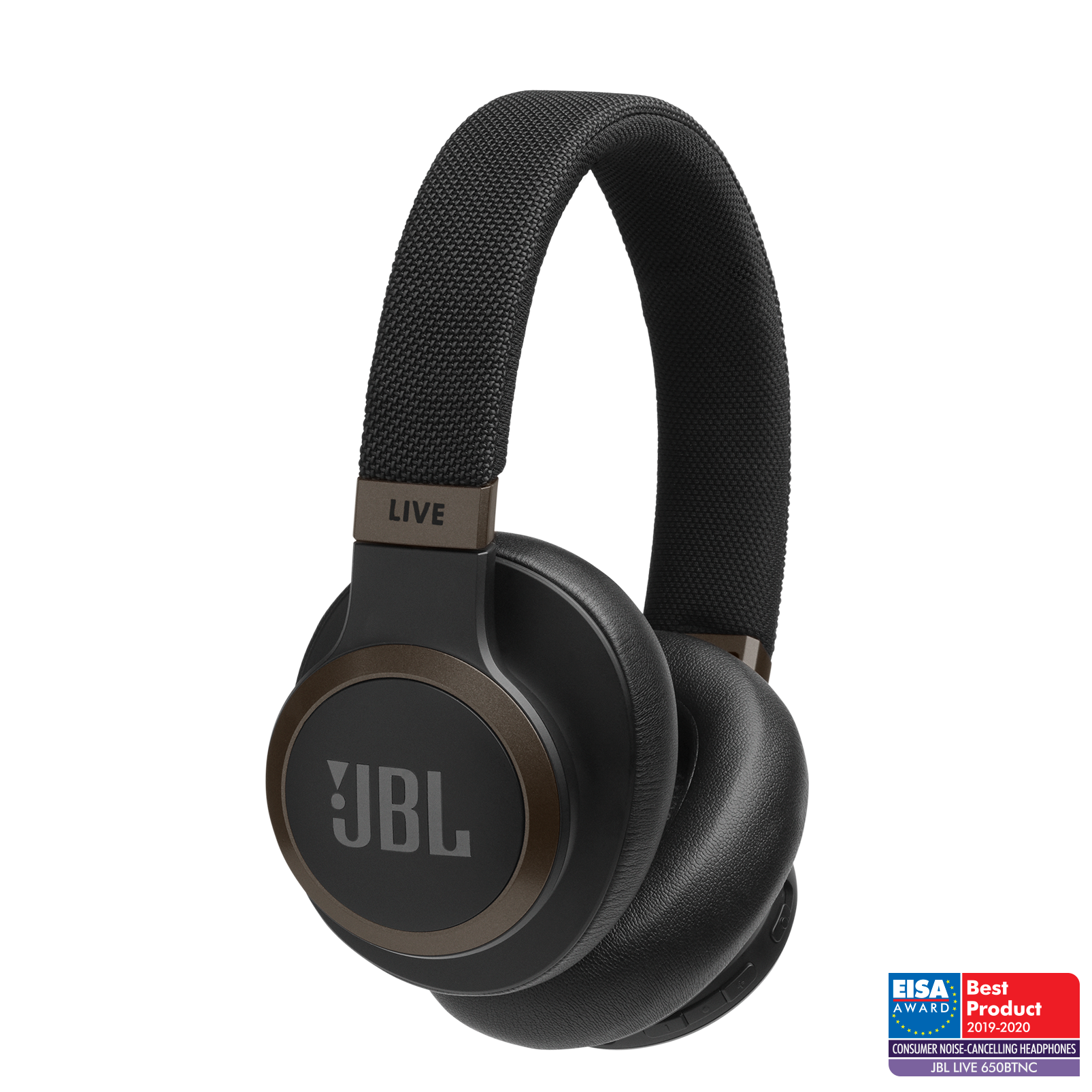 JBL Live 650BTNC | Headphone Over-Ear Nirkabel dengan Peredam Kebisingan