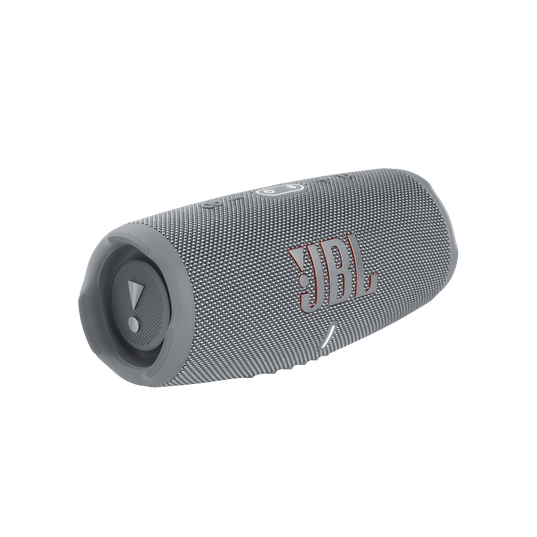 JBL Charge 5 - Grey - Portable Waterproof Speaker with Powerbank - Hero