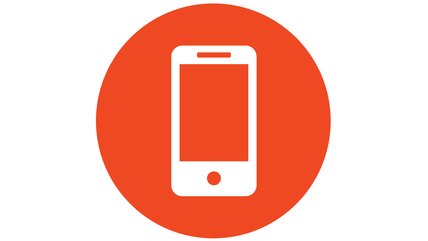 Mobile app available for iOS and Android