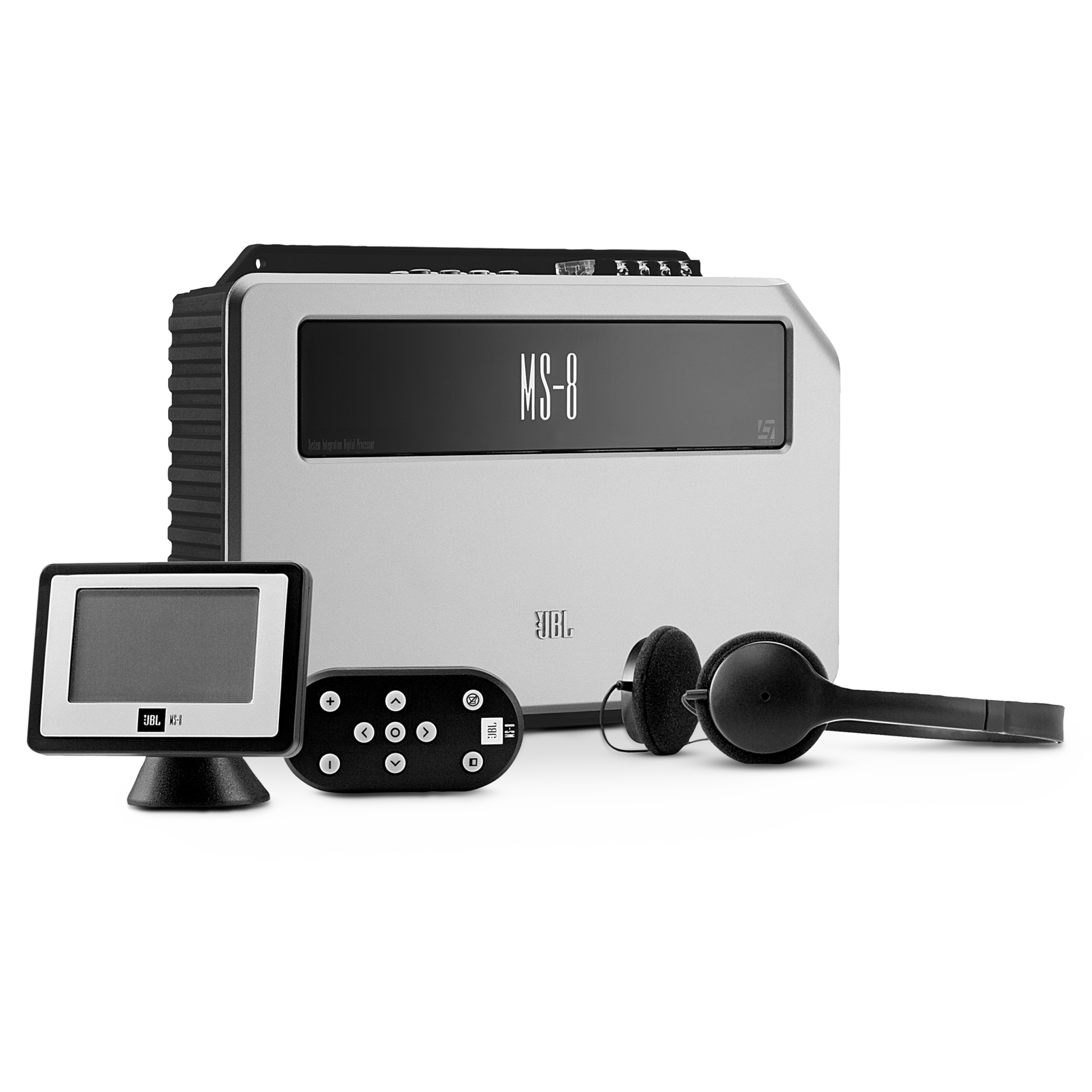 MS-8 | 240-watt, powered DSP-based car audio upgrade solution
