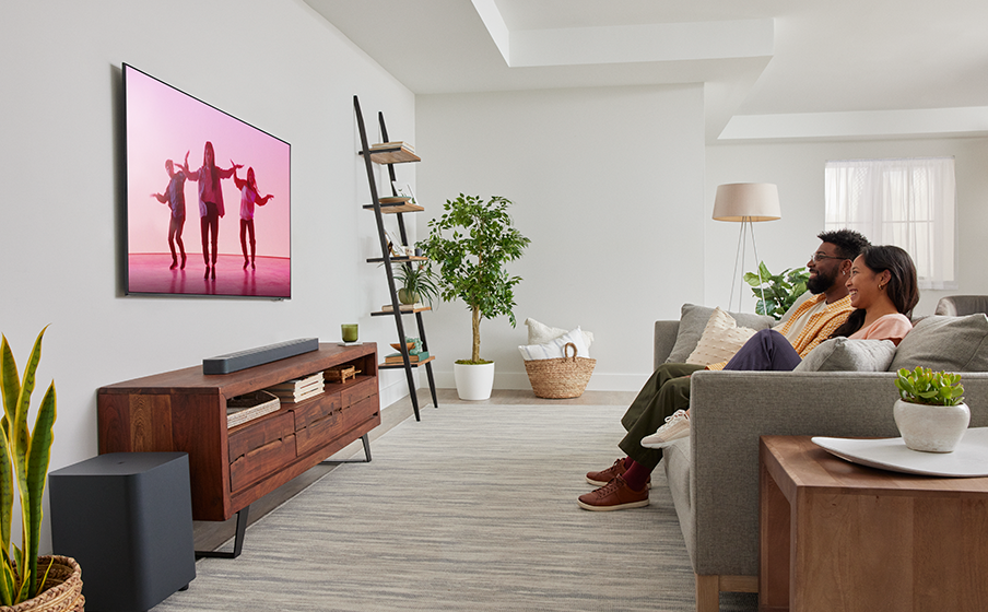 Suara surround Dolby Atmos® dan MultiBeam™