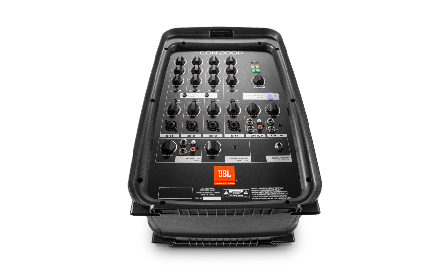 JBL EON208P | Portable 8 in. 2-Way PA with Powered 8-Channel Mixer and  Bluetooth®