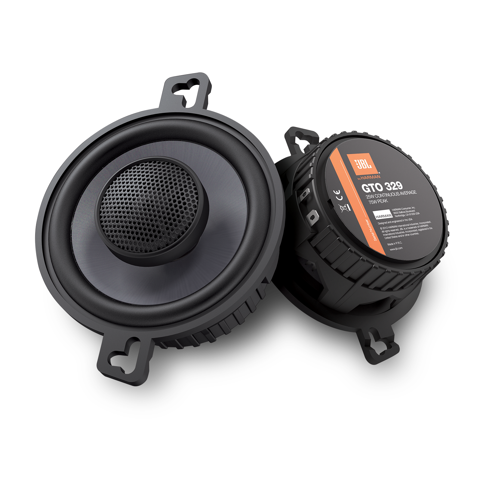 Gto329 Sistem Speaker Two Way Berukuran 3 12 Dengan Daya 75 Watt