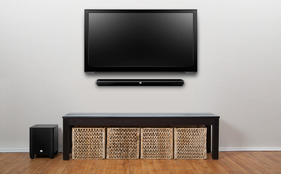Satu kabel penghubung simpel ke TV Anda dengan HDMI ARC, analog atau optik